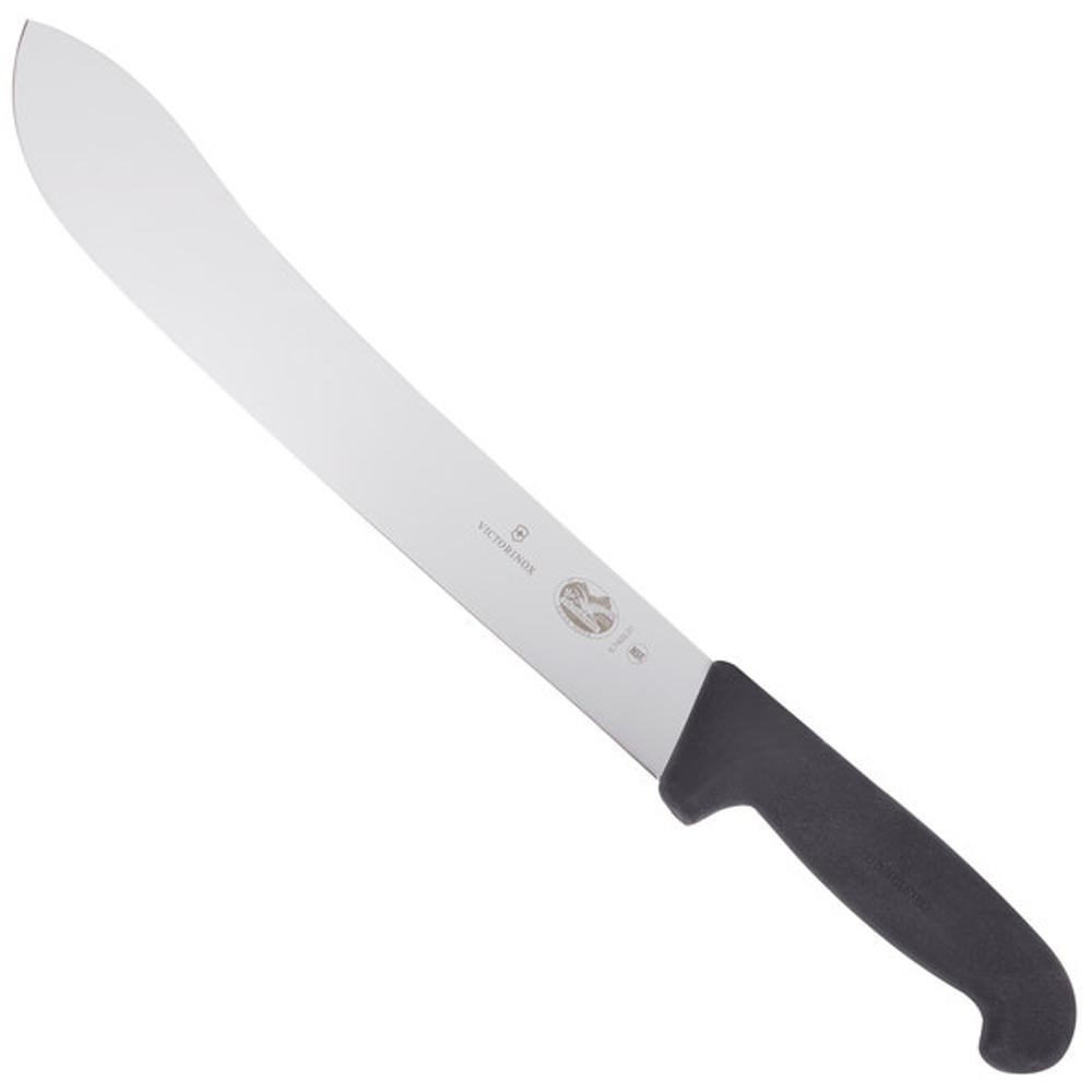 VICTORINOX Cuchillo Tipo Para Carnicero, 31 cm. de Longitud, Color del  Mango Negro - Cuchillería Comercial - 28J970