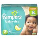 Pañales Desechables Pampers Baby-Dry Talla 3, 104 Unidades : Precio Costa  Rica