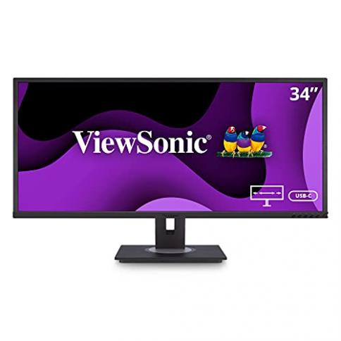 ViewSonic VG3456 Monitor de 34 pulgadas 21:9 UltraWide WQHD 1440p