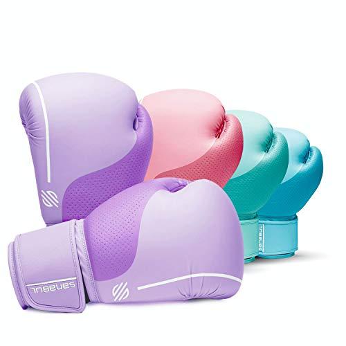 Sanabul Womens Easter Egg Boxing Gloves (Lavender, 12 oz) Precio