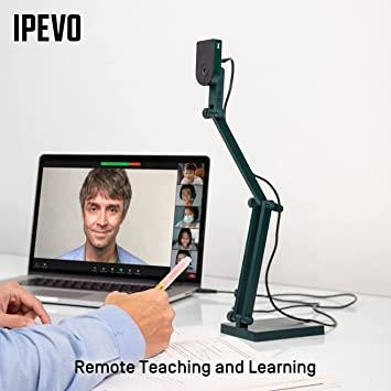 Caméra Document IPEVO V4K 8MP - Ultra HD Pour Enseignement Et Visioconférence
