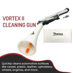HI-TECH Vortex II Air Cleaning Gun – Pro Auto Detailing Tool for Deep Cleaning Interiors  Exteriors – Uses Air Compressor – Blasts Dust, Dirt  Grime Fast - Nombre de estilo Vortex II