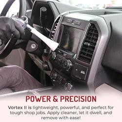 HI-TECH Vortex II Air Cleaning Gun – Pro Auto Detailing Tool for Deep Cleaning Interiors  Exteriors – Uses Air Compressor – Blasts Dust, Dirt  Grime Fast - Nombre de estilo Vortex II