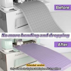 LOPASA Long Extension Tray Compatible with Explore 4 Explore 3 and Explore Air 2, Cutting Mat Holder Accessories, Tray Extender for 12x24 Mat, Cutting Machine Support Accessories(Not for Explore 5) - Nombre de estilo Explore 2/3/4