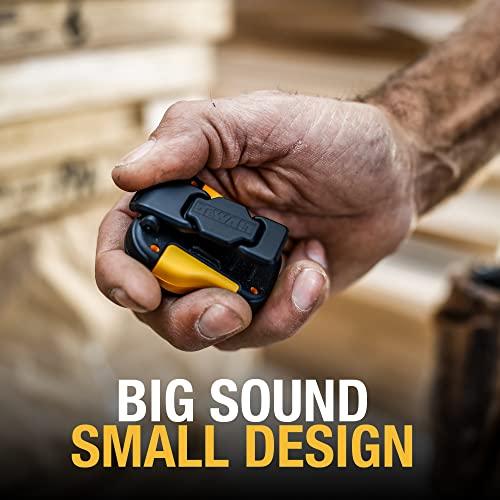 DEWALT Wearable Bluetooth Speaker — ClipOn Wireless Jobsite