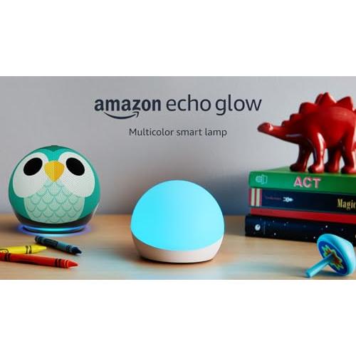 Echo Glow Lámpara Inteligente Multicolor Niños Alexa