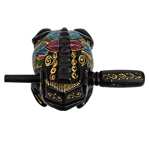 ERINGOGO Juguetes para niños Madera Guiro Escofina Percusión Budista