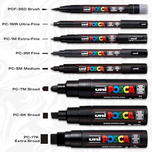 POSCA Medium PC-5M Art Paint Marker Pens Gift Set of 4 Sunset Tones Drawing  Poster Markers Coral Pink, Red Wine, Violet & Lilac -  Norway