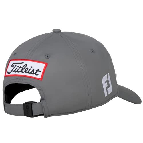 Casquette Titleist Tour Performance Grise - Réglable Pro V1 - Homme Golf