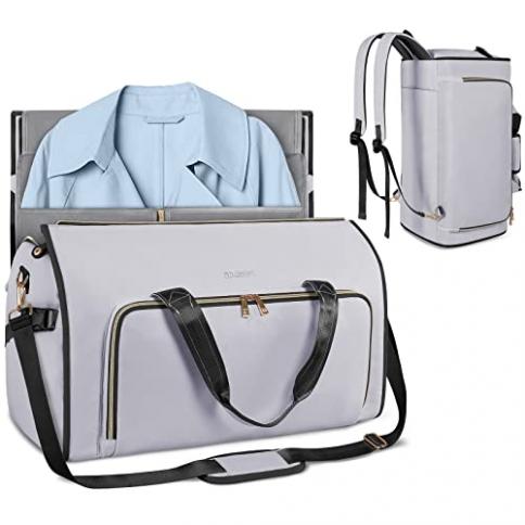 Bolsas de ropa para viajes de negocios convertible mochila viaje bolsa de  viaje llevar en ropa bolsa 2 en 1 traje de fin de semana bolsa para  hombres
