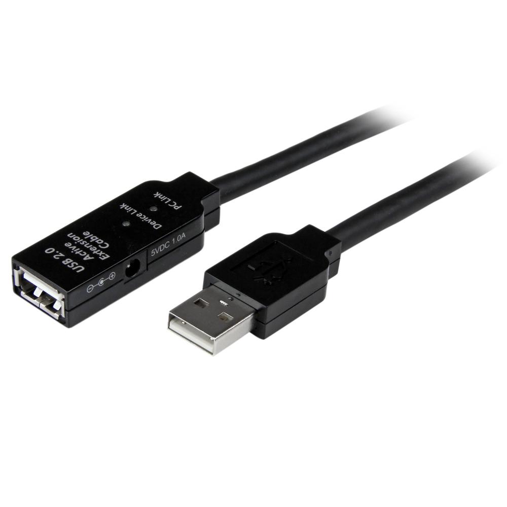CABLE ALARGADOR USB-A 2 0 MACHO Y HEMBRA 1,5M DELEYCON