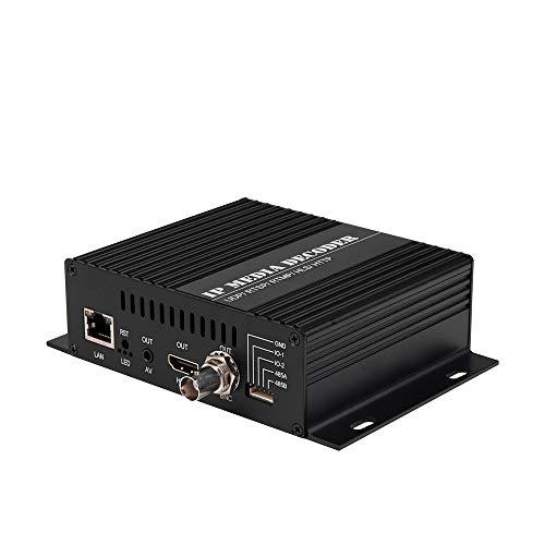 H.265 H.264 HD HDMI VGA CVBS Decodificador de vídeo, HTTP RTSP RTMP UDP HLS  M3U8 SRT Convertidor IP Streaming a 3G para decodificador y cámara