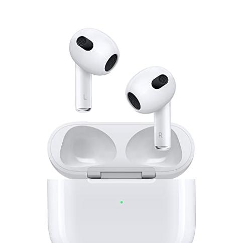 Auriculares inalámbricos Apple AirPods (3. generación) con estuche de carga  MagSafe. Audio espacial, resistente al sudor