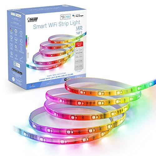 Feit Electric Smart LED Strip Lights, WiFi Strip Light, Color Changing