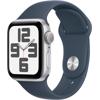 Reloj Inteligente Apple Watch SE GPS 40Mm Color Plata Con Case De Aluminio