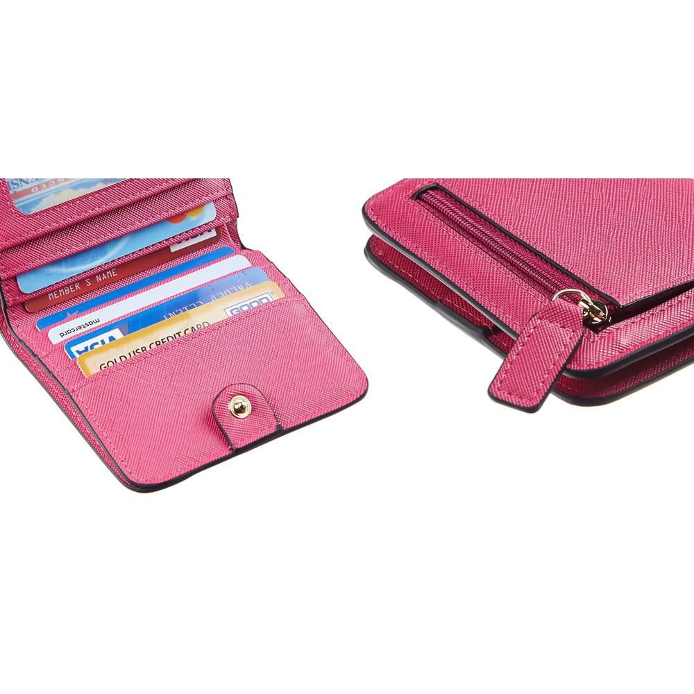 Toughergun Womens Rfid Blocking Small Compact Bifold Leather Pocket Wallet Ladies Mini Purse 4549