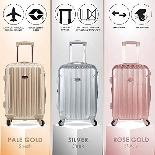Kensie Alma Luggage Set Kensie Women's Alma Hardside Spinner