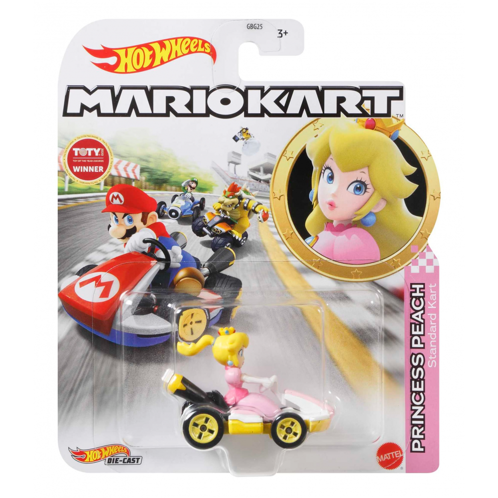 Vehículo Kart Estándar Princesa Peach De Mario Kart Hot Wheels Precio Guatemala 4338