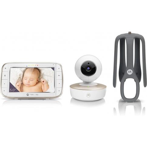 Motorola tiene una cámara de vigilancia con monitor incluido para mantener  controlado a tu bebé en todo momento a precio mínimo