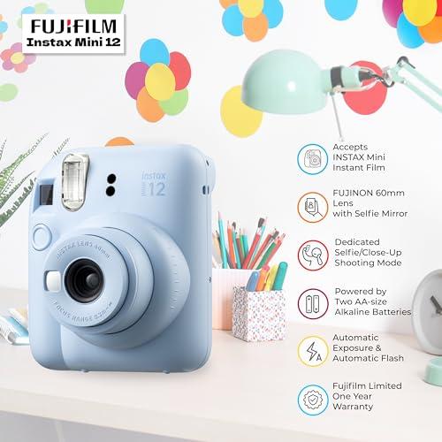 Fujifilm Instax Mini 12 Cámara Instantánea Azul Pastel