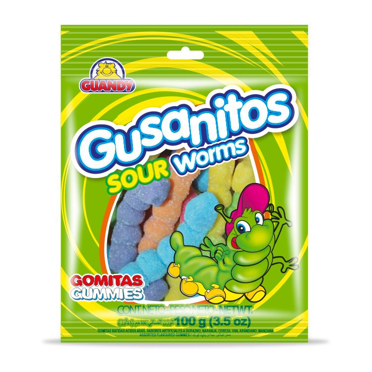 Gomitas en Forma de Gusanito【Comprar Online】Envío 24h