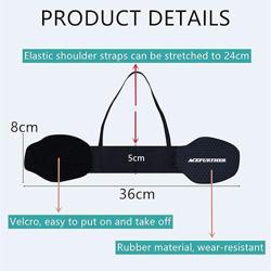 BoAn 2Pcs Motorcycle Shoe Protector, Motorcycle Shift Pad, Motorbike Shoe Boot Protector Cover, Shoe Boot Cover Protective Gear(Black)