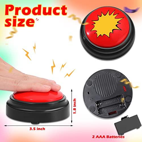 Qiyaz Air Horn Funny Sound Effect Button Party Game Noise Button Buzzer