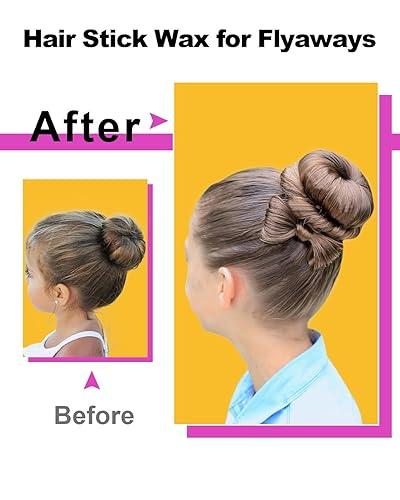 AnWoor Hair Wax Stick, Styling Wax for Smooth Wigs, Slick Stick for