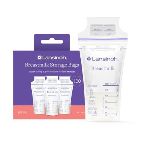 Lansinoh Breastmilk Storage Bags, 100 Count, 6 Ounce, Easy to Use Milk  Storage Bags for Breastfeeding, Presterilized, Hygienically Doubled-Sealed,  for Refrigeration and Freezing : Precio Guatemala