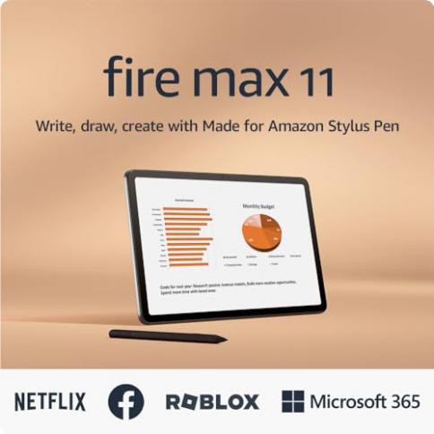 Introducing  Fire Max 11 tablet