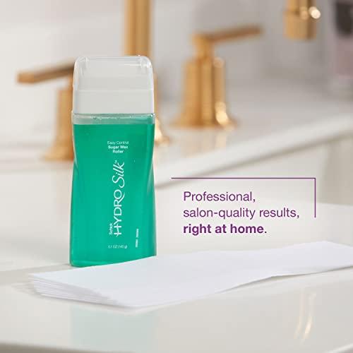 Schick Hydro Silk Sugar Wax Roller for Body + Pubic, Roll On Body Wax