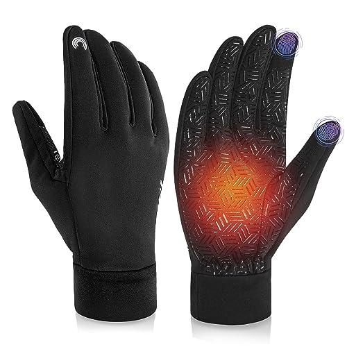  BASSDASH Guantes de caza de camuflaje para hombre, con UPF 50+,  ligeros para pantallas táctiles, para climas cálidos, pesca, senderismo,  actividades al aire libre (negro, S) : Deportes y Actividades al