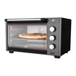 BLACK+DECKER TO1313SBD Horno tostador para 4 rebanadas, incluye sartén,  rejilla para asar y tostar, negro