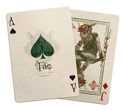 bicycle creatures of the fae playing cards