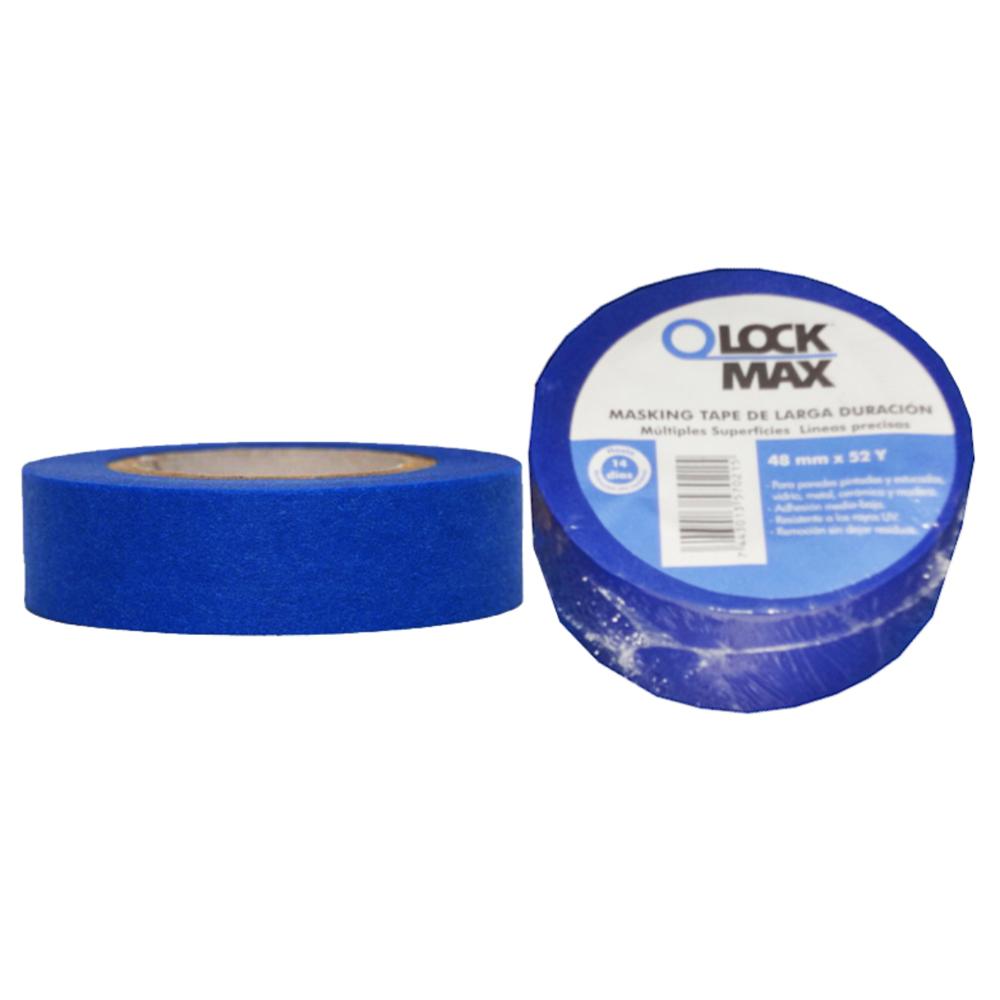 Masking Tape, Color Azul, 2x52Yds, Larga Duración, 19000037 Lock Max Precio Costa Rica