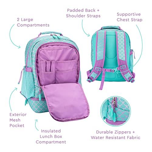 Bentgo® Kids Mochila 2 en 1 y lonchera con aislamiento - Mochila duradera  de 16 y