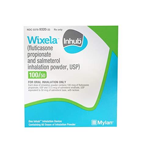 Mylan WIXELA INHUB (60 ACTUACIONES) 100 MCG - 50 MCG POLVO INHALANTE ...