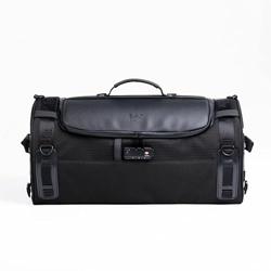 Niche Stackable Tail Bag, Three sizes, Motorcycle Rear Seat Bag with Waterproof Rain Cover, Motorbike Travel Luggage, Zipper closure, Large Capacity-22L - Tamaño 22L