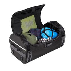 Niche Stackable Tail Bag, Three sizes, Motorcycle Rear Seat Bag with Waterproof Rain Cover, Motorbike Travel Luggage, Zipper closure, Large Capacity-22L - Tamaño 22L