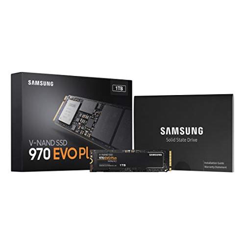  SAMSUNG 970 EVO Plus SSD 1TB NVMe M.2 Internal Solid State Hard  Drive, V-NAND Technology, Storage and Memory Expansion for Gaming, Graphics  w/Heat Control, Max Speed, MZ-V7S1T0B/AM : Electronics