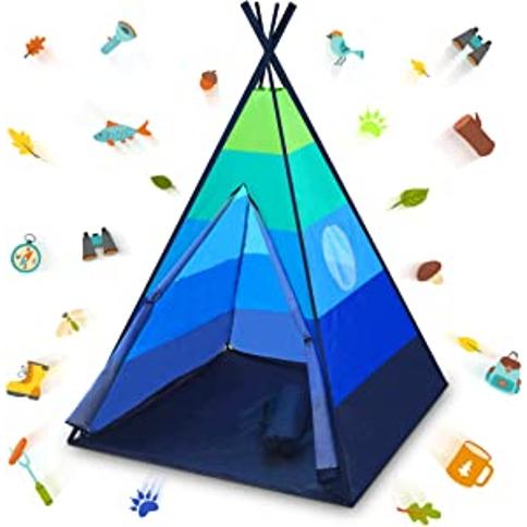 Tienda Campaña Teepee Infantil 150 X 133 X 138cm Niño Niña