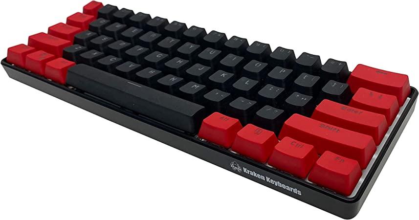 Kraken Pro 60 - BRED Edition 60% Teclado Mecánico RGB Gaming Keyboard ...