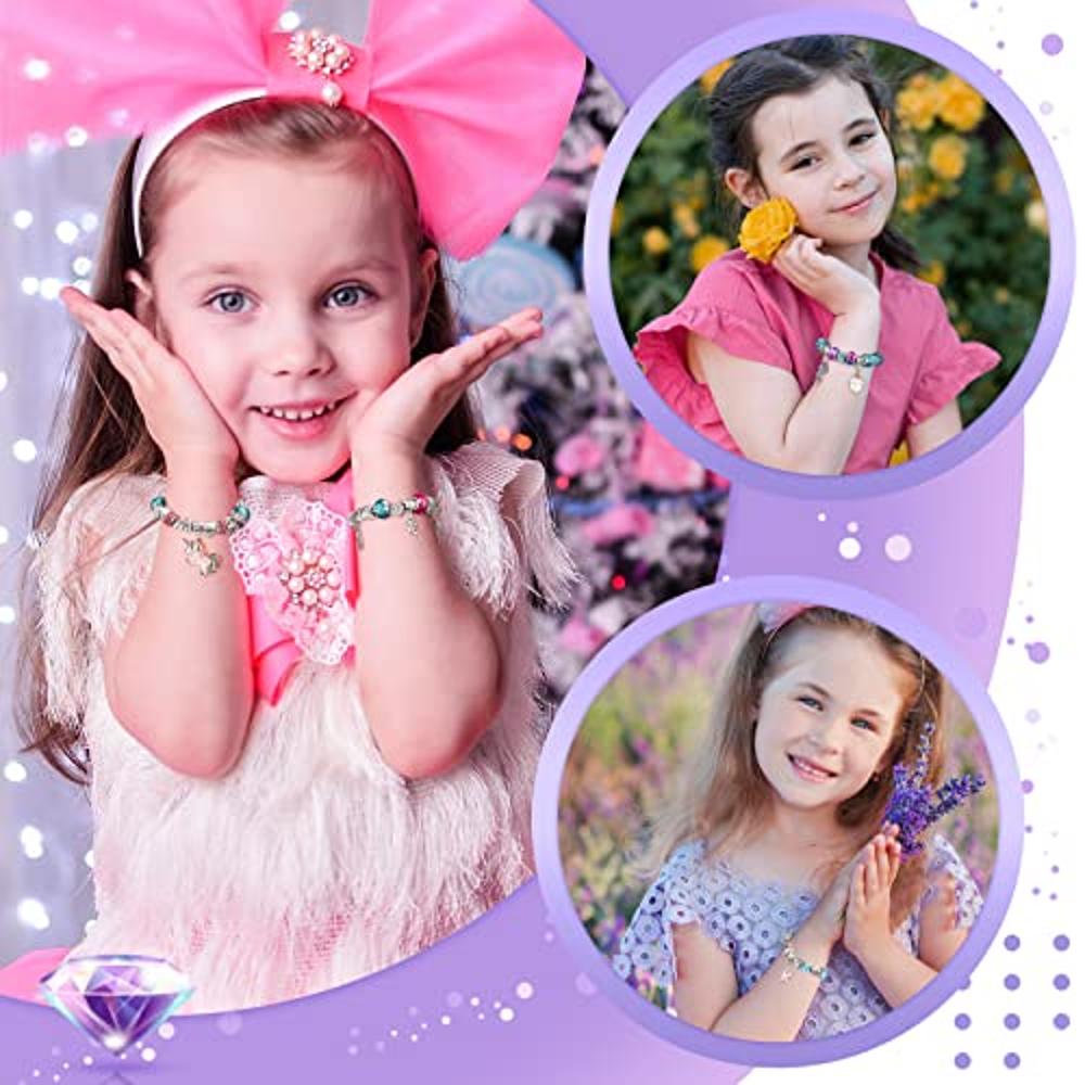 Kit De Fabricación De Pulseras Para Niñas, Manualidades Para Niñas De 6 A  12 Años, Juguetes De Maquillaje Para Niñas Con Muñeca Y Accesorios De 6 A 8  Años, Kit De Fabricación