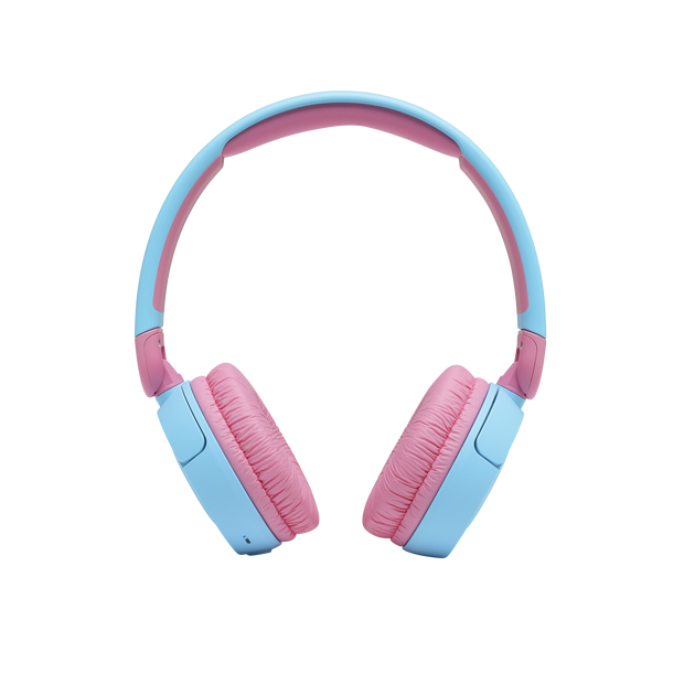Auriculares JBL JR310BT Inalámbricos Con Bluetooth Para Niños Color  Celeste/Rosado