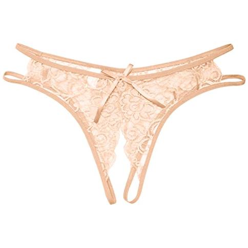 Sexy Lace Thong Underwear for Women Naughty Sex T-Back Underwear Seamless  Thongs V-Shaped V-String Tangas Briefs : Precio Guatemala