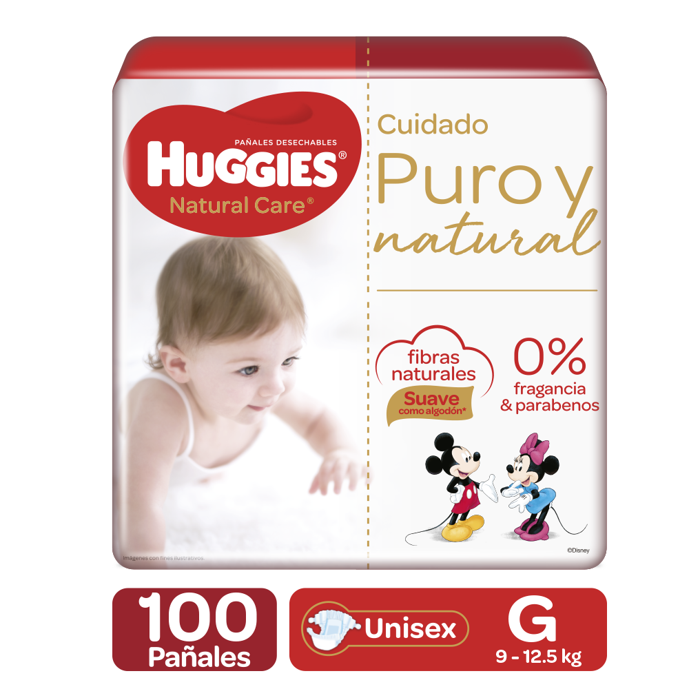 pañal huggies natural care g