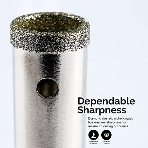 NEIKO 00823A Sierra perforadora de diamante, juego de brocas de