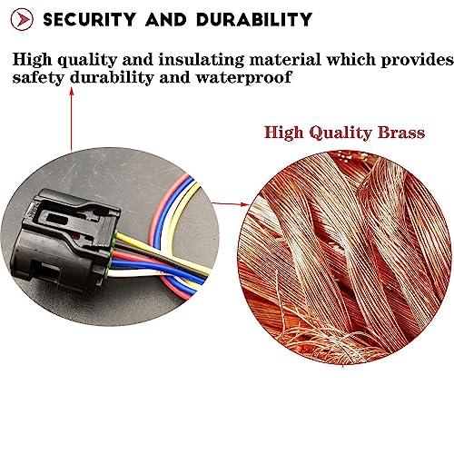 IBVIBV Mass Air Flow Sensor Meter MAF Harness Connector Plug 22204
