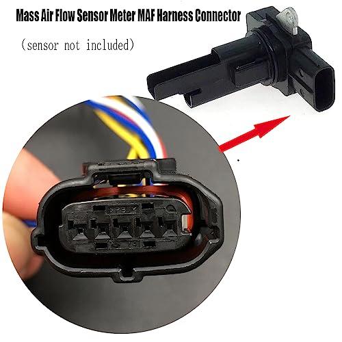 IBVIBV Mass Air Flow Sensor Meter MAF Harness Connector Plug 22204
