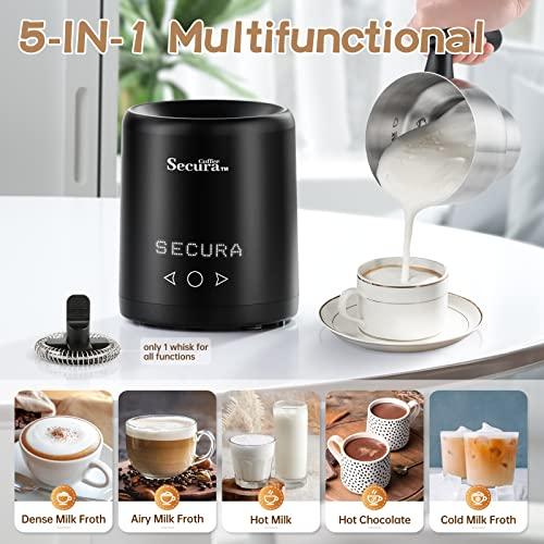 Secura 4 in 1 Electric Automatic Milk Frother and Hot Chocolate